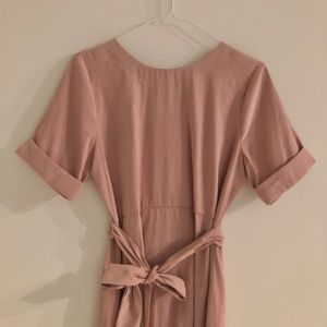 BNWOT ROOLEE DUSTY ROSE DRESS